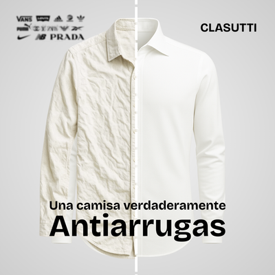 Camiseta antiarrugas ajustable