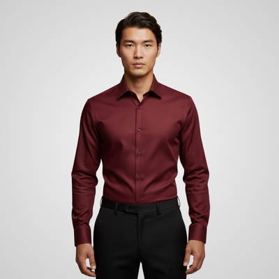 Camiseta antiarrugas ajustable